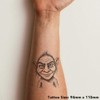 'Mischievous Troll' Temporary Tattoo - Water Resistant, Skin-Safe, Non-Toxic Transfer