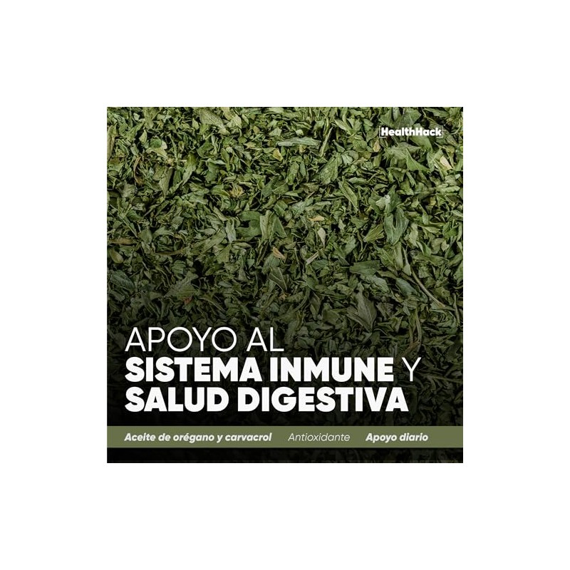 Aceite de Orégano con Carvacrol y Aceite de Oliva Gotas
