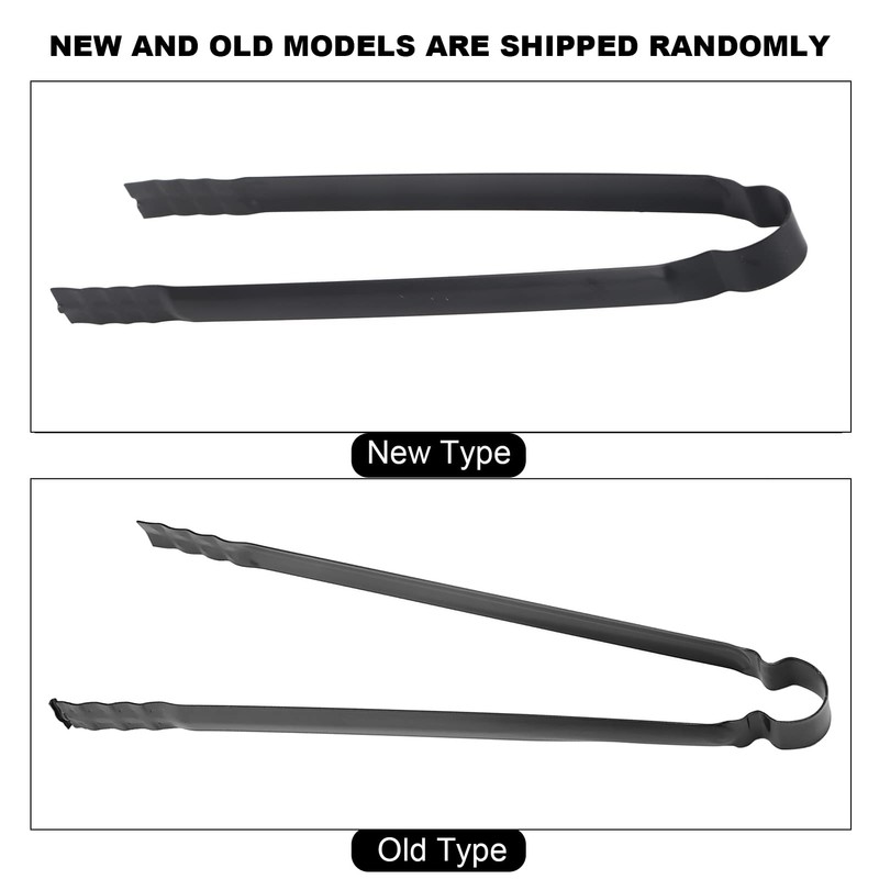 Charcoal Tongs with Anti-Scald Handle Smooth Charcoal Tongs BBQ Serving