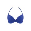 Curvy Kate Sail Away Halterneck Bikini Top Blue Size 32H
