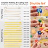 Shuttle Art 82 Colors Polymer Clay Kit, Oven Bake Clay