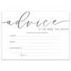 Advice to The Bride and Groom Cards (10 Pack) Elegant