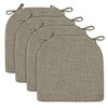 Wellsin Chair Cushions for Dining Chairs 4 Pack - Kitchen
