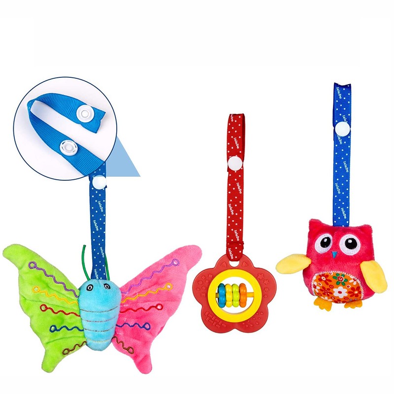 Baby Spiral Activity Hanging Toys with Bell Educational Baby Spiral