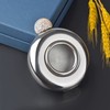 Stainless Steel Secret Drinks Smuggler Hip Flask with Alternative Crystal