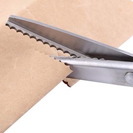 Fabric Decorative Craft Scissors Round/Triangle Edge Pinking Scissors 3/5/7 mm (3 mm)