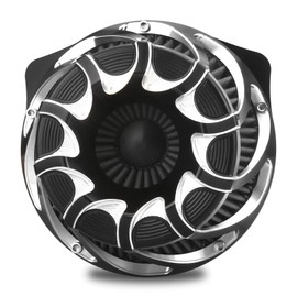 For harley air cleaner filter Touring street glide road king electra tri trike Dyna Sportster XL 883 1200 Softail air intake (Drift style -Contrast Cut, A-For Sportster XL models)