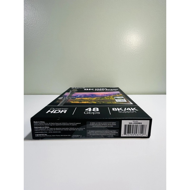 Sanus Ultra High Speed HDMI Cable 8K 2.1 48Gbps (2