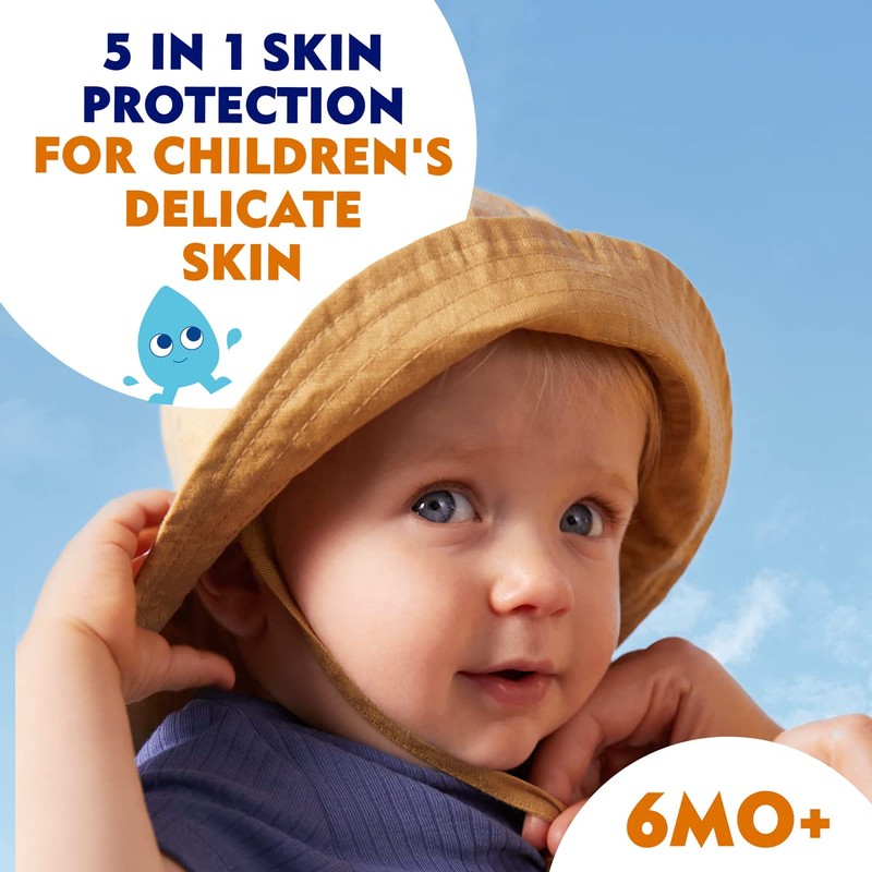 NIVEA SUN Kids Protect & Sensitive Sun Lotion (200ml) Sunscreen