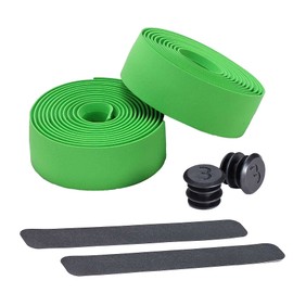 BBB Cycling Bike Handlebar Tape Road Bike I Foam Grip Bike Tape I Includes Handlebar Plugs I RaceRibbon BHT-01