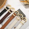 WHIPPY Women Leather Belt for Jeans Pants Dress Fashion Ladies