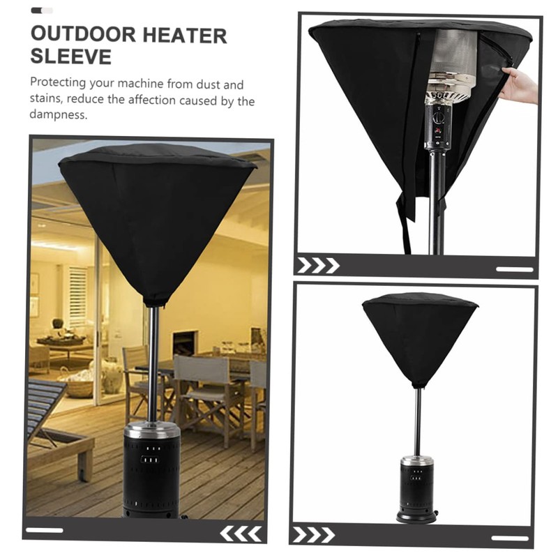 Levemolo Outdoor Heater Sleeve Patio Heater Cover Sun Rain Frost