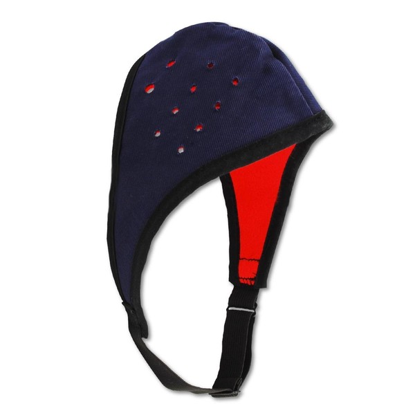 Occunomix WLMP Winter Liner Mouthpiece, Blue Twill Outer and Red Polyester Inner