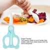 Baby Food Ceramic Scissors Infant Feeding Aid Scissors Portable for