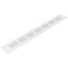 Vent Systems 40 x 300 mm White Aluminium Door Ventilation