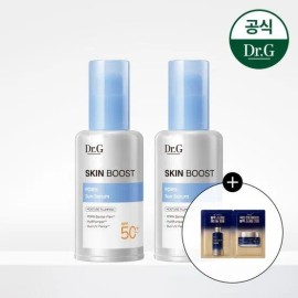 Dr.G Miracle House Sun 941657 Dr. G Skin Boost PDRN Sun Serum 50ml 1+1 + Black Snail 2-row sample / 미라클하우스 선 941657 닥터지 스킨부스트 PDRN 선 세럼 50ml 1+1 +블랙스네일2열샘플