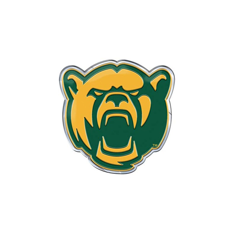 Fanmats 60626: Baylor Bears Heavy Duty Aluminum Embossed Color Emblem