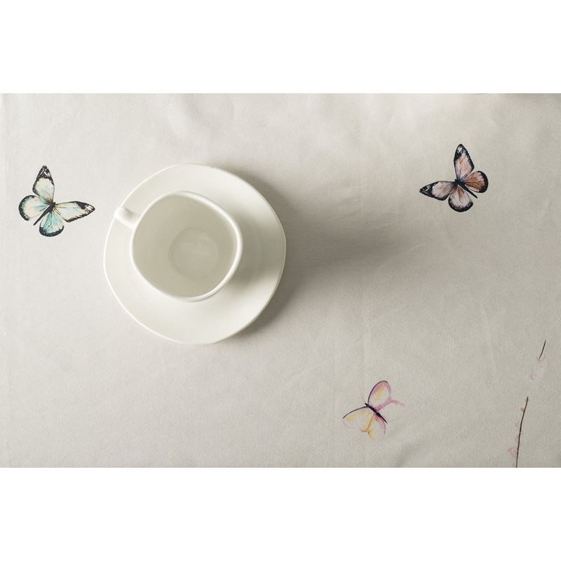 Maison d'Hermine Tablecloth, 100% Cotton, 160 cm x 220 cm,