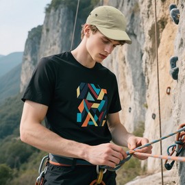 Croogo Short Brim 5 Panel Hat Quick Drying Baseball Cap for Men Women Lightweight Breathable Sports Hat Solid Color Dad Hat,Khaki-BSSD2547