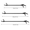 Heavy Duty Aluminum Snake Tong Foldable Snake Catcher Durable Reptile