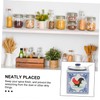 Ciieeo Ceramic Condiment Pot with Lid Creative Seasoning Holder for