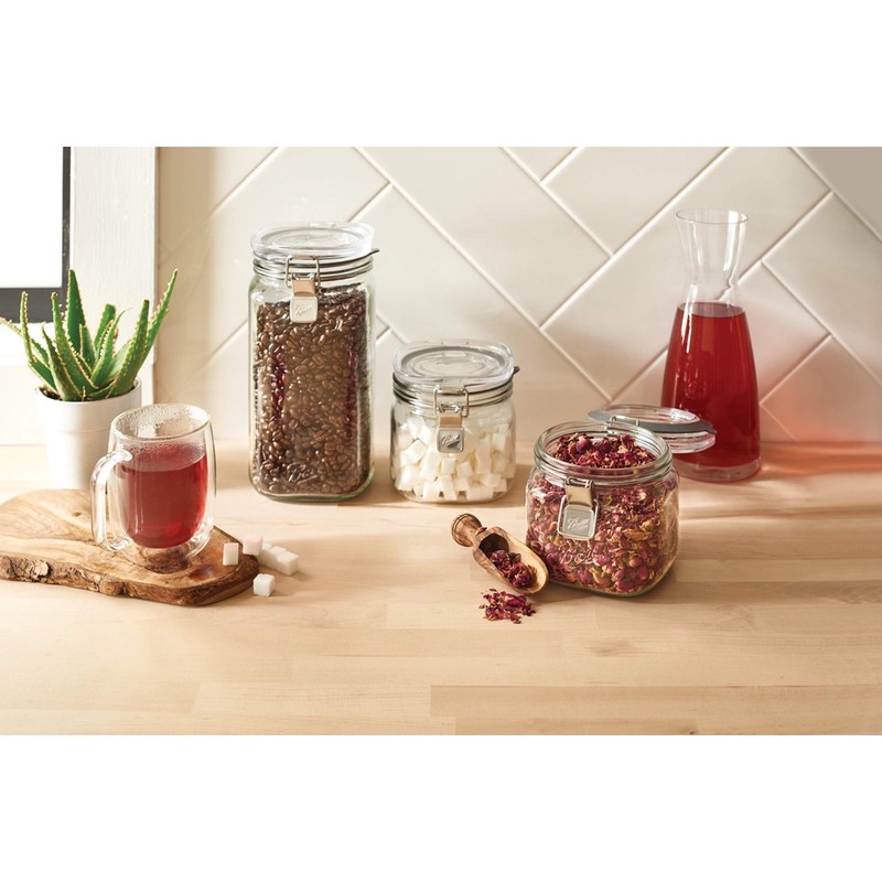 Ball Storage Latch Jars, 3-Pack