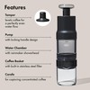 OXO Brew Rapid Brewer - Portable Coffee Maker, Fast Manual