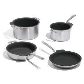 Made In Cookware - 7-Piece Pan Protector Set - Molded Silicone - Stackable Scratch Prevention - Dishwasher Safe