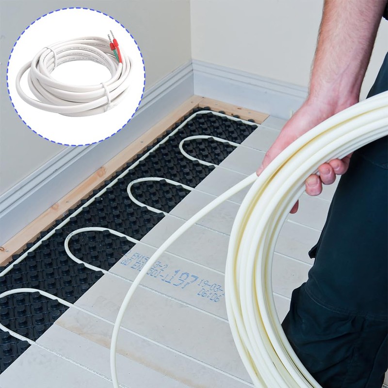 Floor Heating Sensor Probe, 10K Ohm Temperature Underfloor Heating Warming