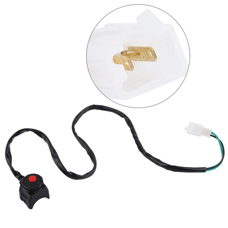 7/8 Inch Motorcycle Handlebar Engine Start Kill Switch Horn Torch