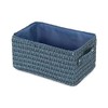 Compactor Storage Basket Blue 23 x 15 x H.12 cm