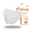 [BOTN] 10 Pcs White Plus Size KF94 Protective Safety Face