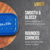 Vibes Premium Metal Tray- 7"x5.5"x0.3" Compact, Portable, and Designed for