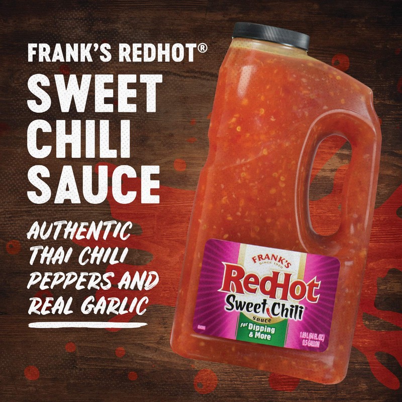 Frank's RedHot Sweet Chili Sauce, 0.5 gal - One Half