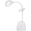 Goobay Fan + Pen 55495 LED-Schreibtischleuchte 3W Neutral- white white