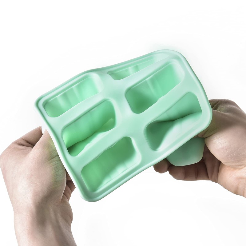 Popsicle Mold，Popsicle Maker Popsicle Molds 6 Pieces Silicone Ice Pop