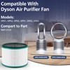 2-Pack HP01 HP02 True HEPA Filter Compatible with Dyson Pure