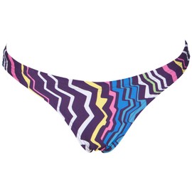 arena Women's Zig Zag MaxLife Bottom, Purple-Leaf, 26