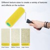 sourcing map 8.07 Inch Mini Resilient Sponge Paint Roller Cover