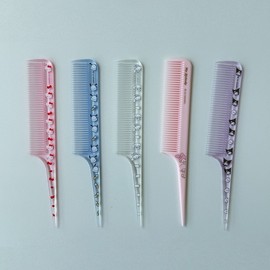Sanrio Mini Portable Tail Comb for Bangs - 5 Character Set Pochacco 3ea