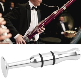 Approach Trainer, Approach Training Device, Mouthpiece, Mouth Strength Trainer, Brass Instrument Accessories for Trumpets, Trombones, French Horns, Woodwinds, Saxophone (Silver)