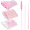200 Piezas Kit de Suministros de Extensión de Pestañas, Cepillos