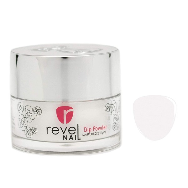 Revel Nail Dip Powder | for Manicures | Nail Polish Alternative | Non-Toxic, Odor-Free | Crack & Chip Resistant | Vegan, Cruelty-Free | Can Last Up to 8 Weeks | 0.5oz Jar | Cream | Veronica