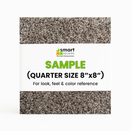 Smart Squares Walk in The Park Premium Made in The USA Carpet Tiles 18x18 Inch, Soft Padded, Seamless Appearance, Peel and Stick for Easy DIY Installation (377 Lace Agate, Sample (8” x 8”))