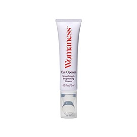 Womaness Eye Opener Anti Aging Eye Cream - Hyaluronic Acid & Bakuchiol Alternative Retinol Eye Cream for Dark Circles and Puffiness + Red Algae Extract to Firm & Revitalize Under Eye Bags (15ml)
