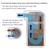 Universal Auto Oil Catch Can Breather Reservoir with Mounting Parts