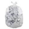 Yubine 30 Gallon Large Plastic Trash Bags, Clear Garbage Bag,