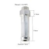 Oispyer 2PCS 1/16" NPT Radiator Aluminum Overflow Nipple Barb Hose