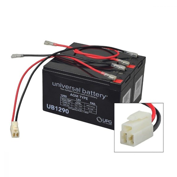AlveyTech 24 Volt Battery Pack (9 Ah with Harness) -
