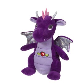 Klangdrache 071612 Cuddly Toy for Children 20 cm Available in 6 Different Colours Purple